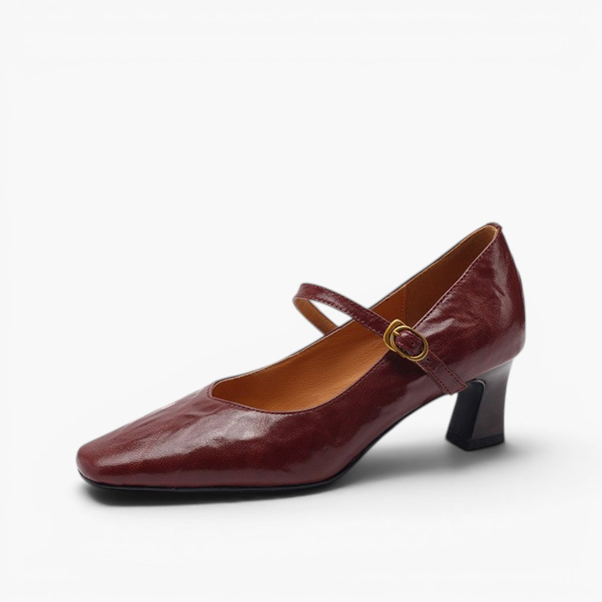 Women's Mary Jane Leather Pumps