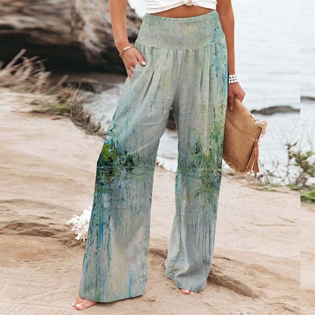 Tivana™ | Wide-Leg Floral Pants