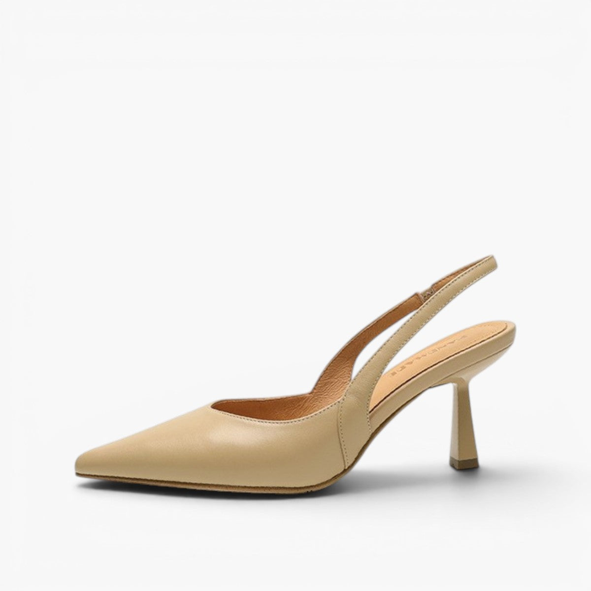 Women's Slingback Leather Heels