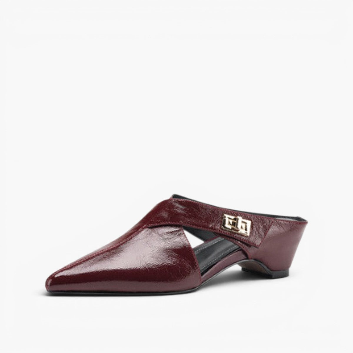 Women's Leather Sculpt Mules