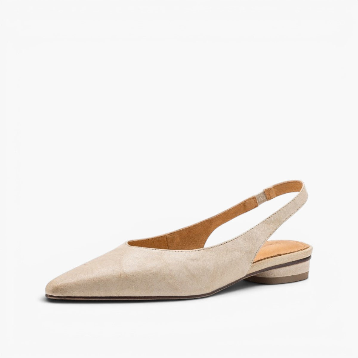 Women's Slingback Leather Flats
