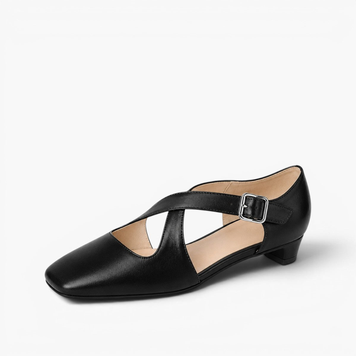 Women's D'Orsay Leather Heels