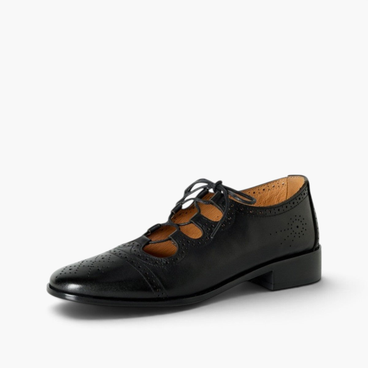 Women's Brogue Leather Oxfords