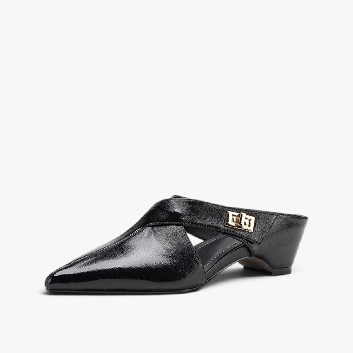 Women's Leather Sculpt Mules