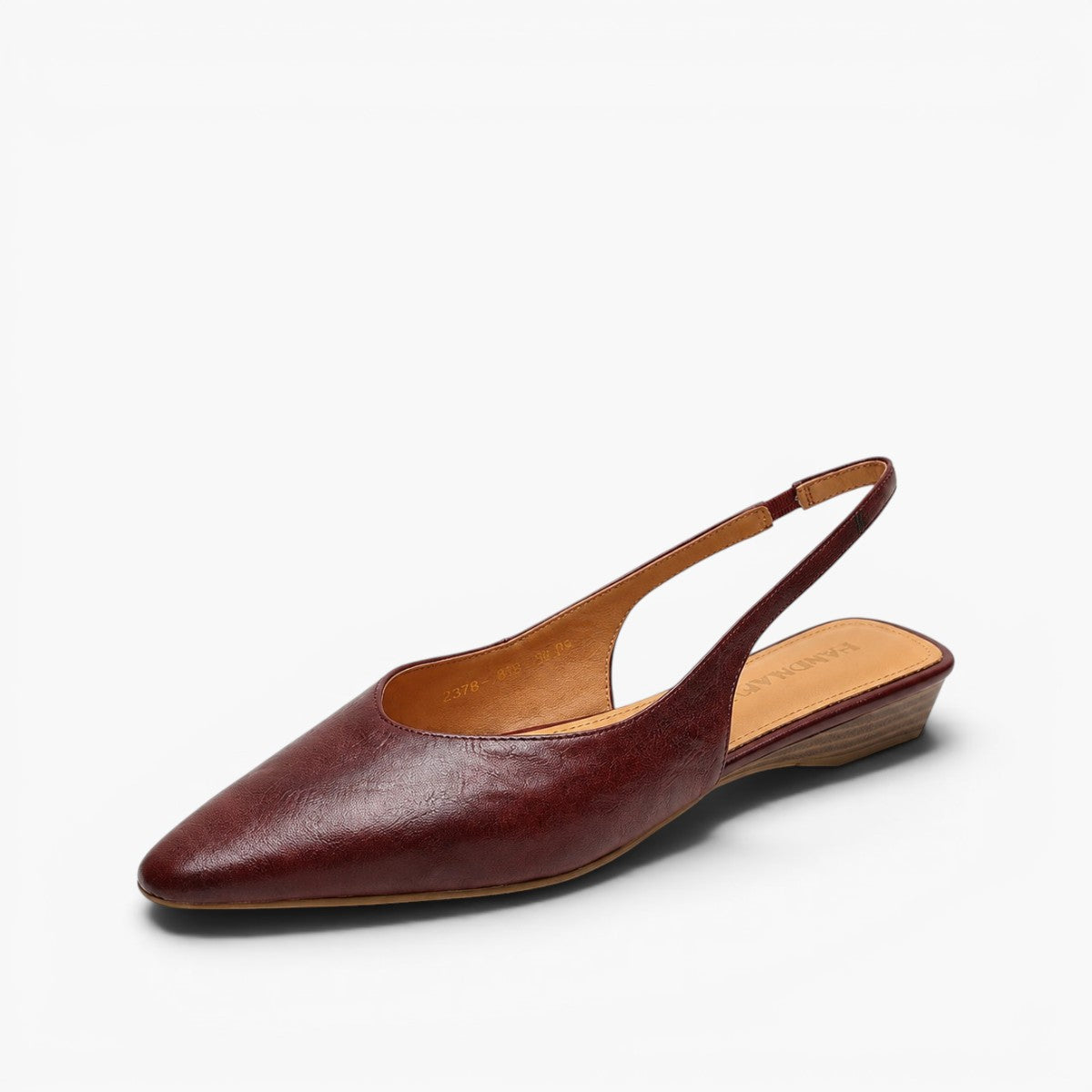 Women's Slingback Leather Flats