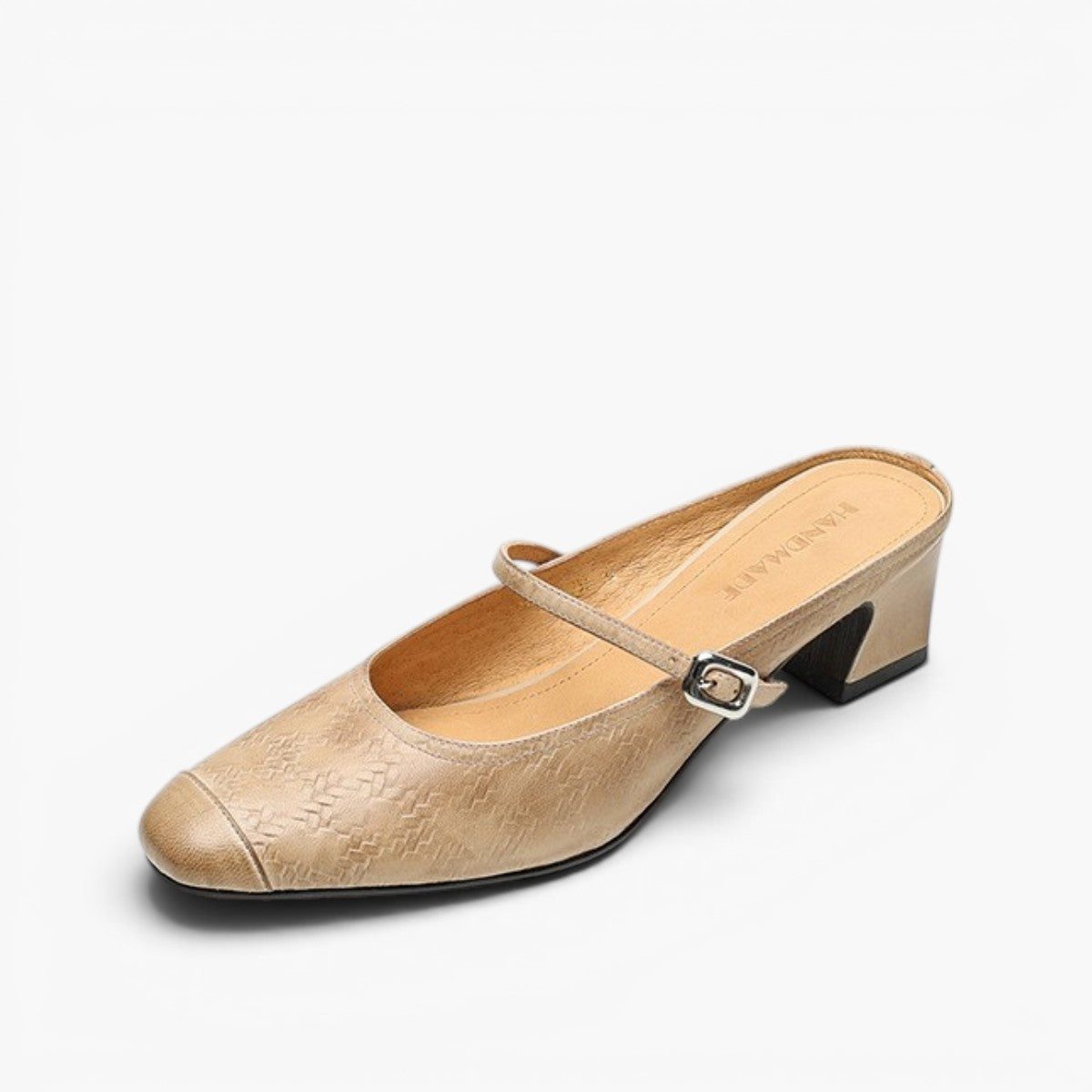 Women's Strap Leather Mules