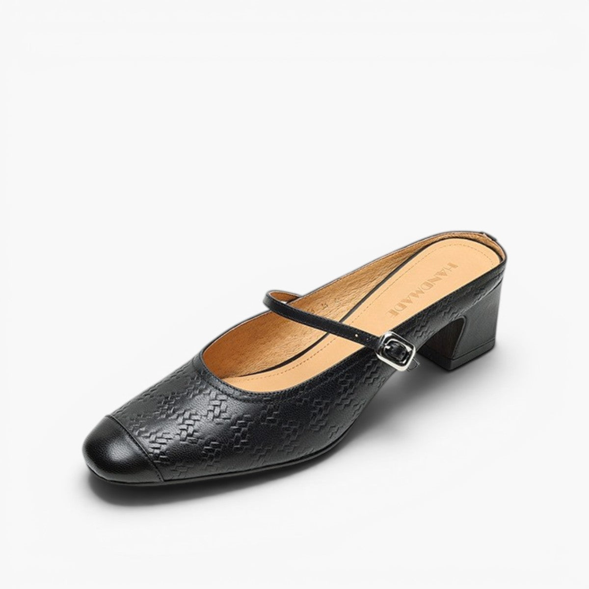 Women's Strap Leather Mules