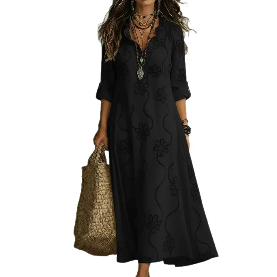 Sienna | Vestito Lungo Estivo a Fiori Stile Boho