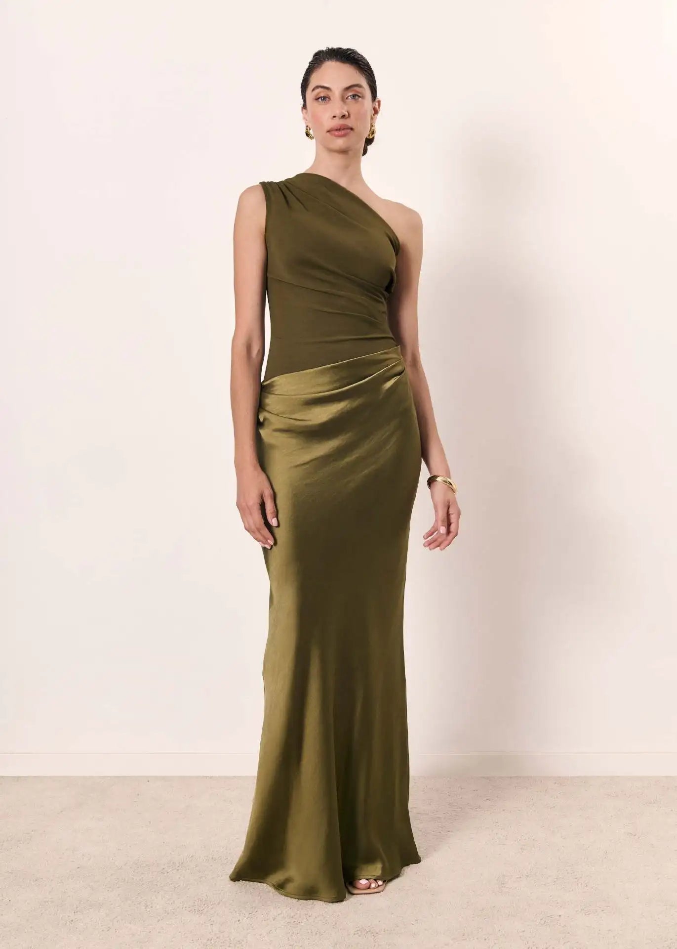 Gracelyn™ | One-Shoulder Maxi Dress