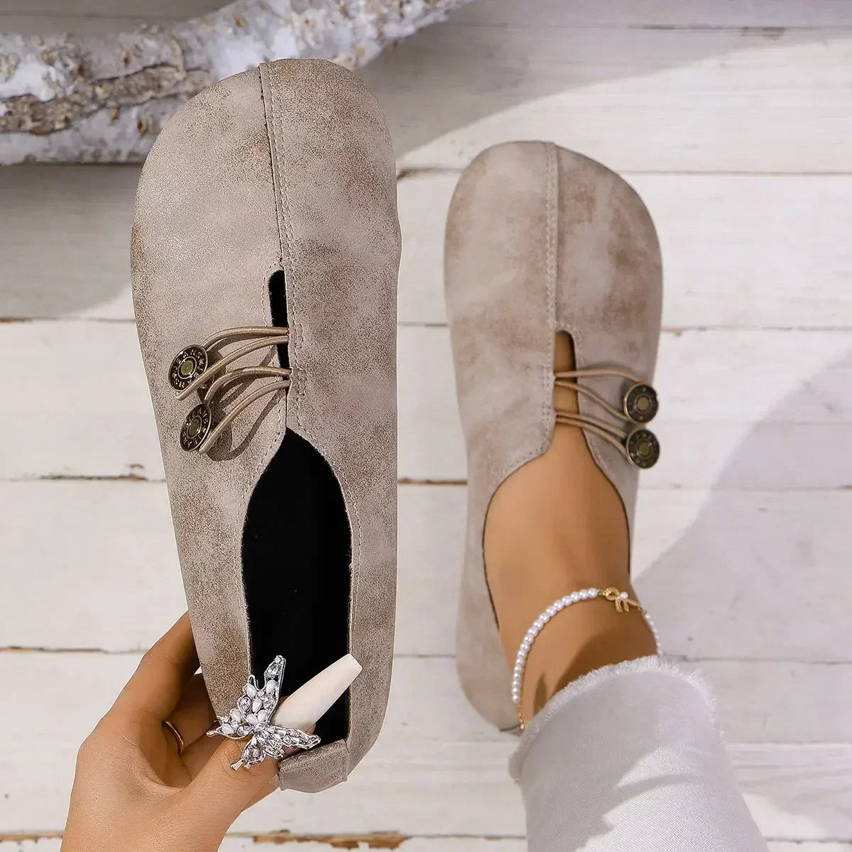 Soft Suede Women's Loafers