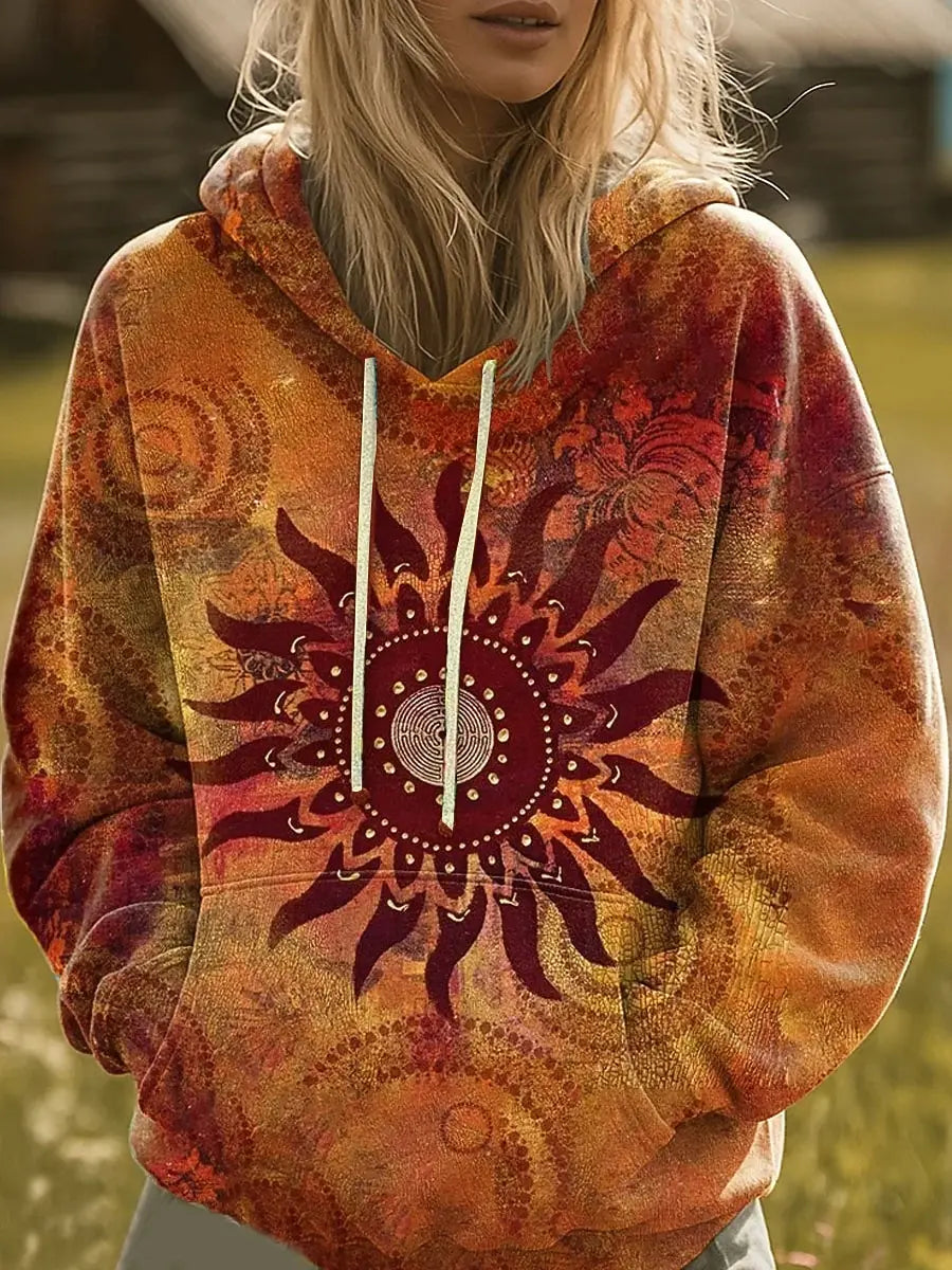 Beatrix™ | Sunburst Graphic Hoodie