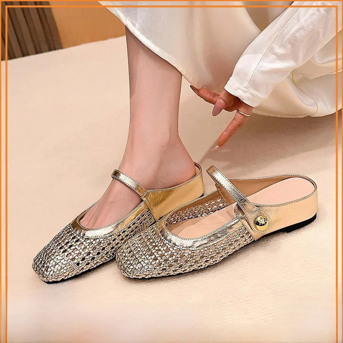 Alba | Elegant Summer Ballet Flats