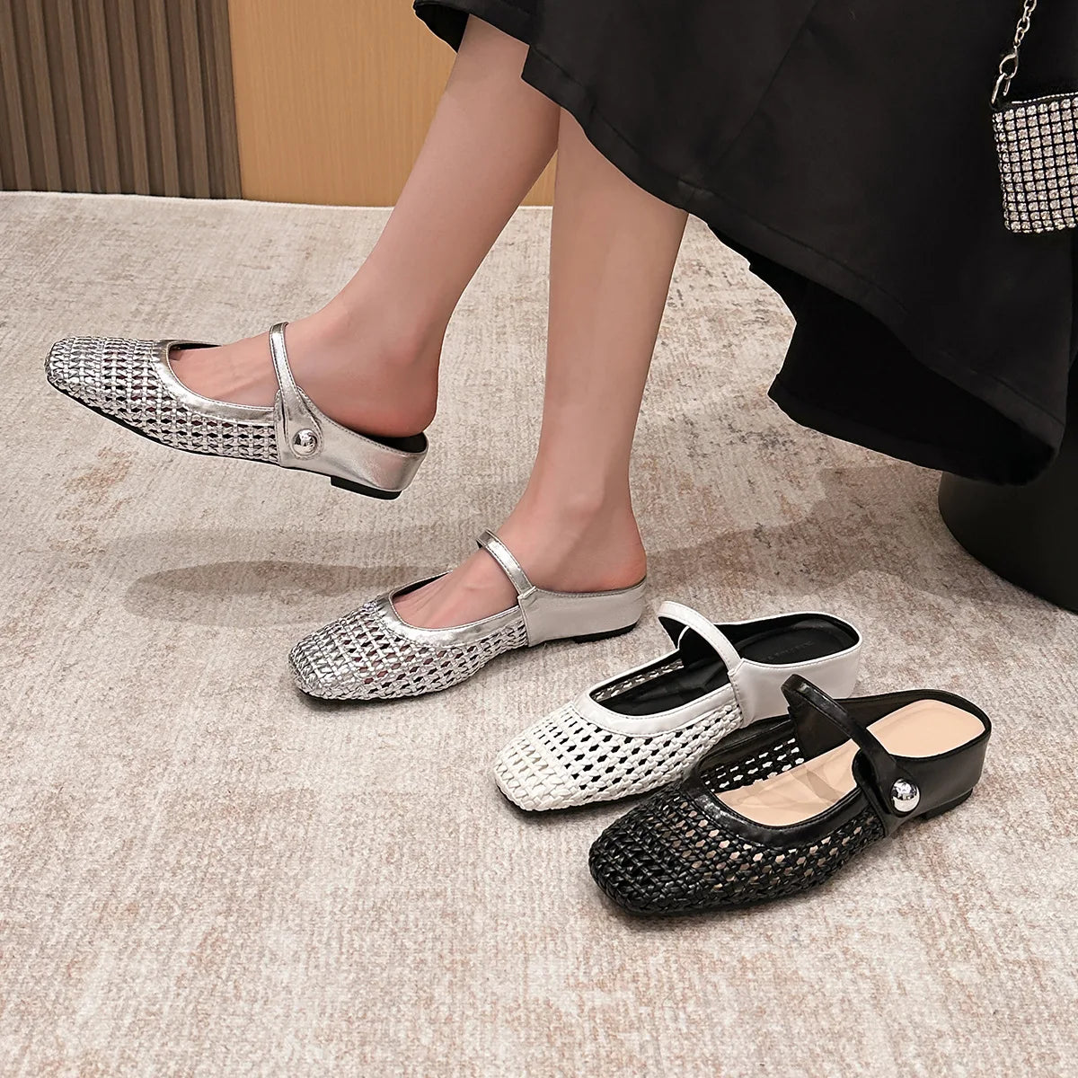 Alba | Elegant Summer Ballet Flats