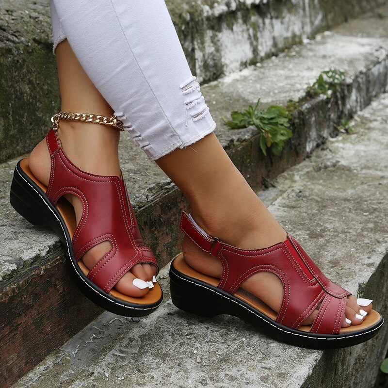 Kira™ | Orthopedic Wedge Sandals