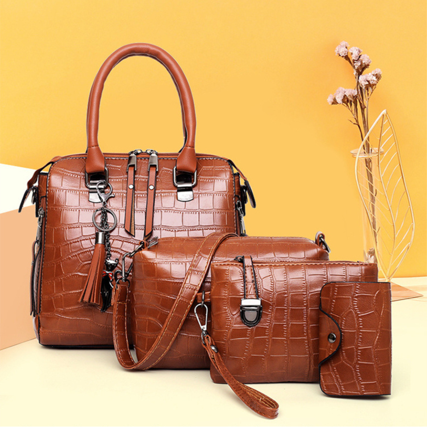 Evanthea™ | Four-Piece Handbag Set