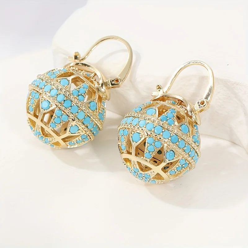 Navarre™ | Filigree Globe Drop Earrings