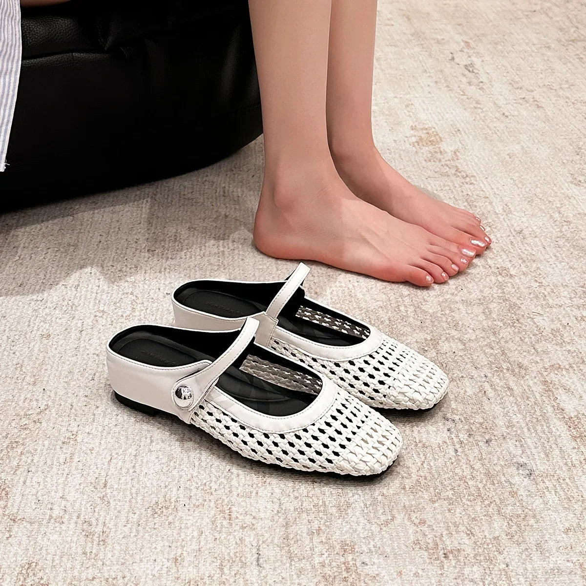 Alba | Elegant Summer Ballet Flats