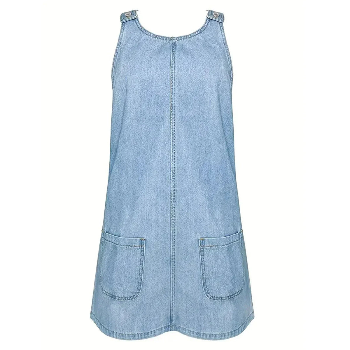 Emma | Relaxed Denim-Look Dress