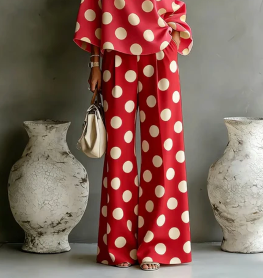 Madison | Off-Shoulder Satin Two-Piece Set