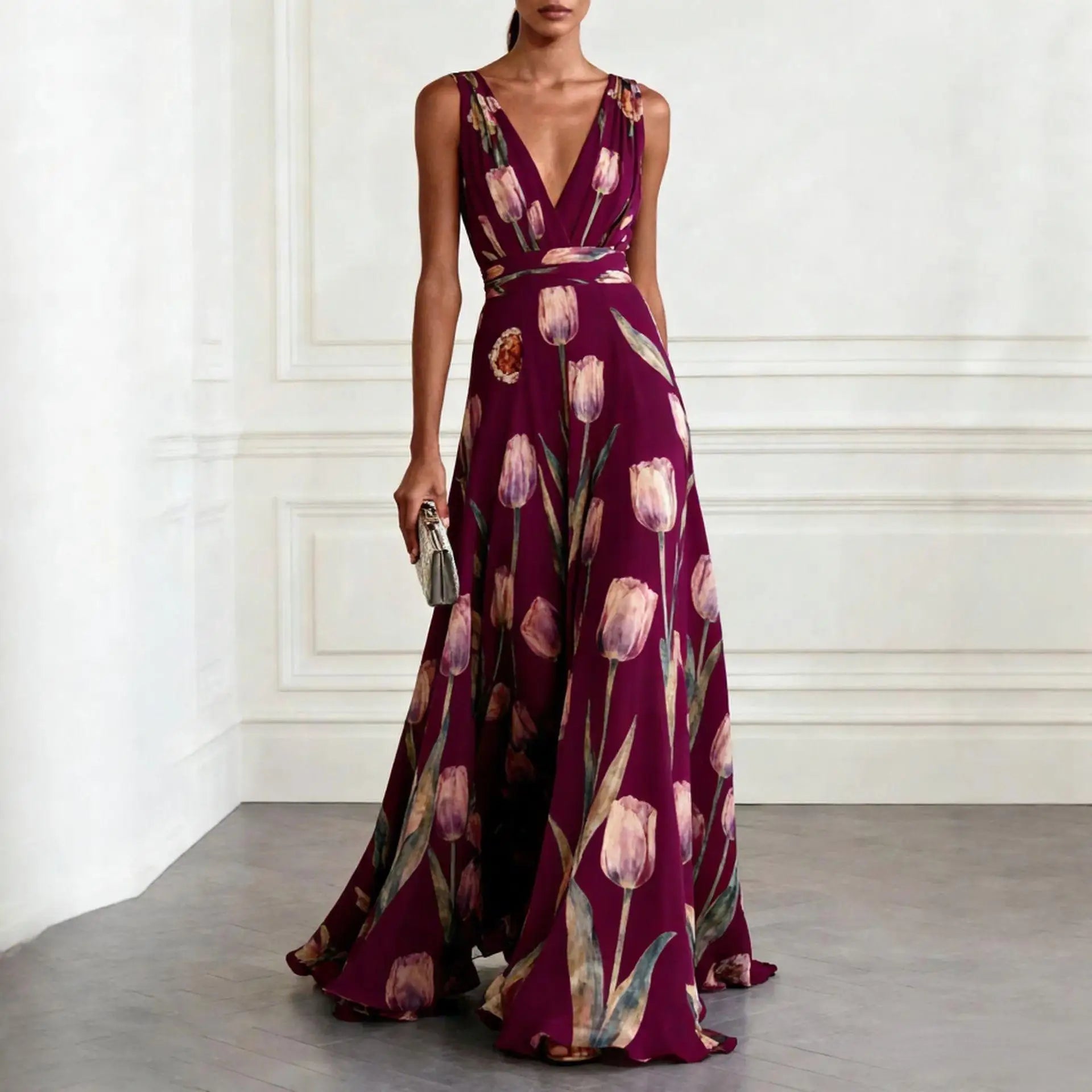 Delphine™ | Tulip Wedding Guest Dress
