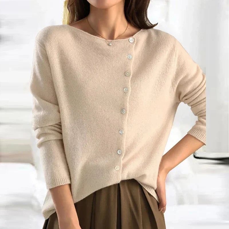 Ivonelle™ | Button-Front Knit Cardigan