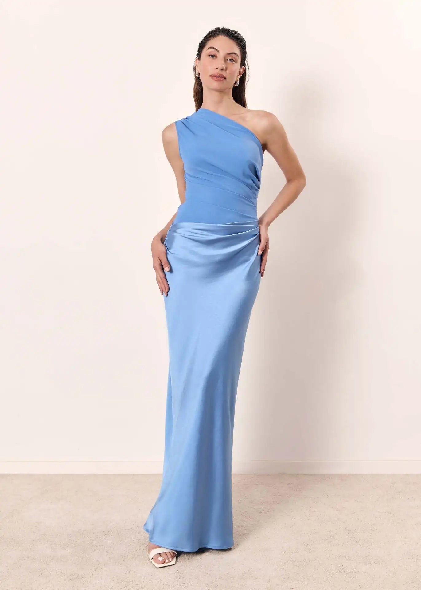 Gracelyn™ | One-Shoulder Maxi Dress