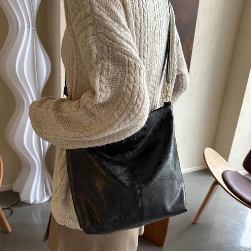 Lourette™ | Wide Strap Shoulder Tote