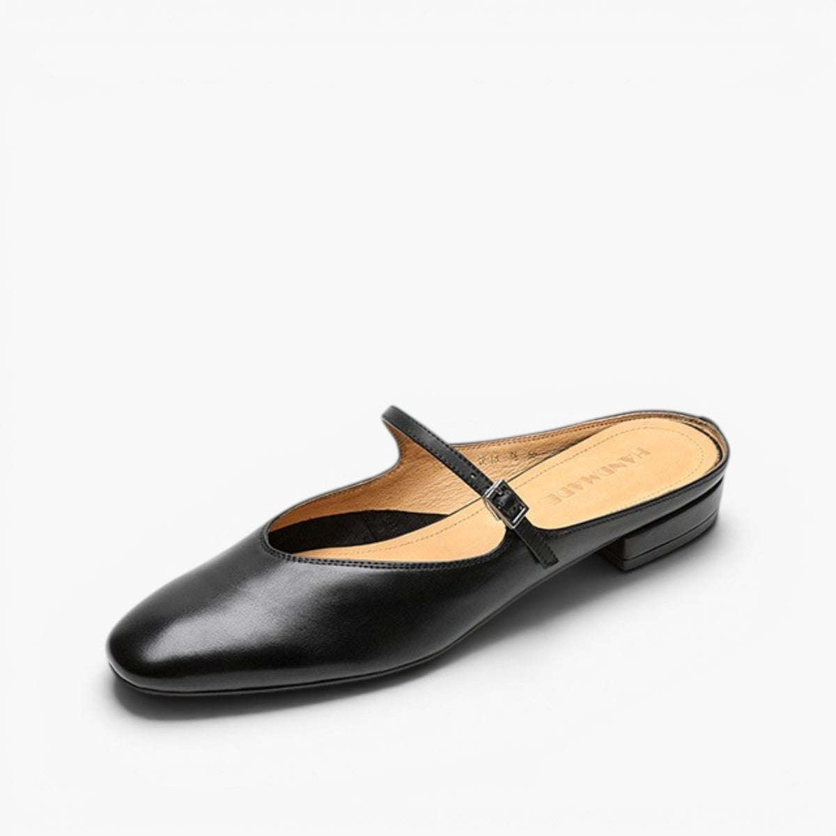 Women's Mary-Jane Leather Mules