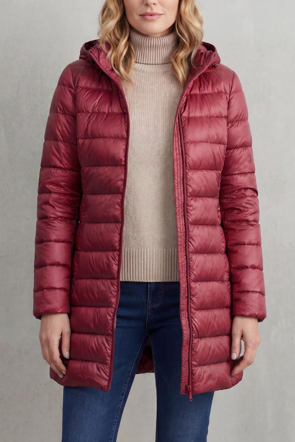 Women's Featherlight Warmth Hooded Down Jacket