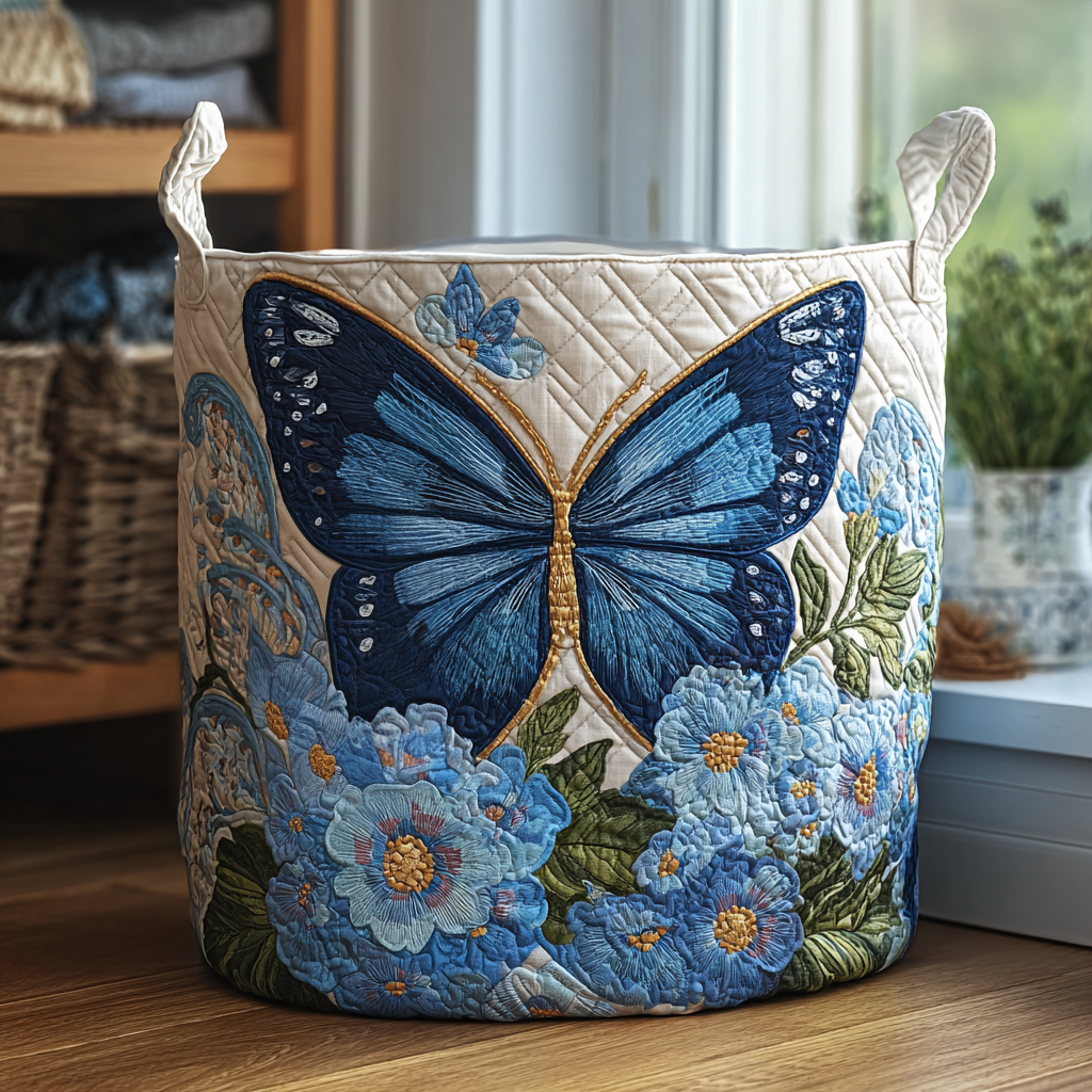 Delora™ | Serene Flutter Laundry Basket