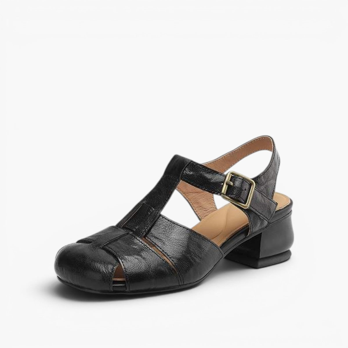 Women's Roman Leather Heels
