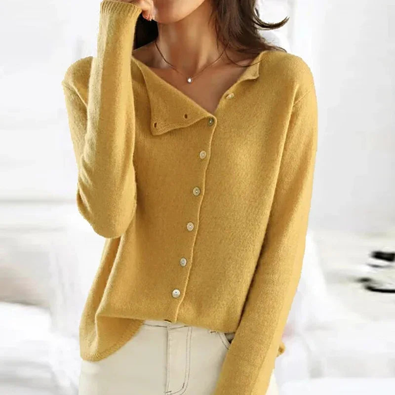 Ivonelle™ | Button-Front Knit Cardigan