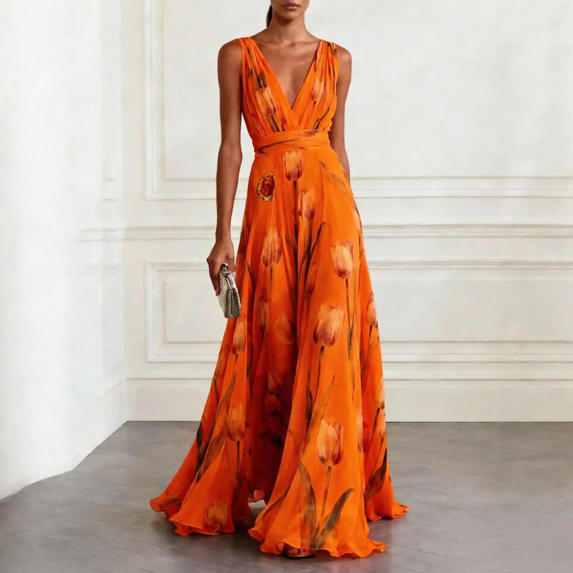 Delphine™ | Tulip Wedding Guest Dress