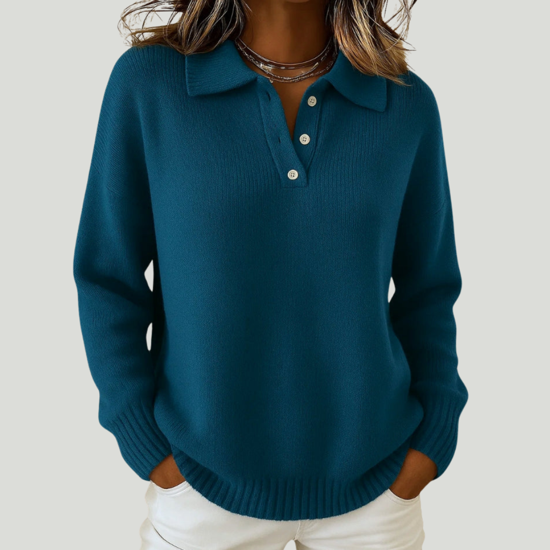 Beatrix™ | Collared Pullover Sweater