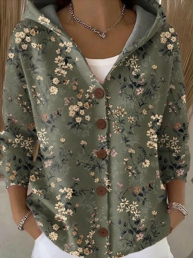 Annika™ | Hooded Button-Front Cardigan