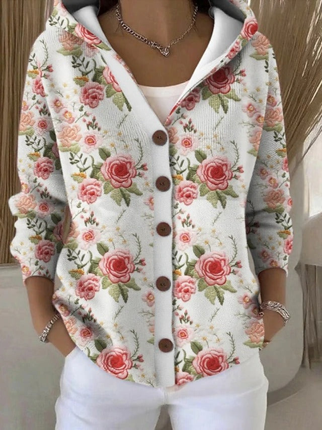 Annika™ | Hooded Button-Front Cardigan