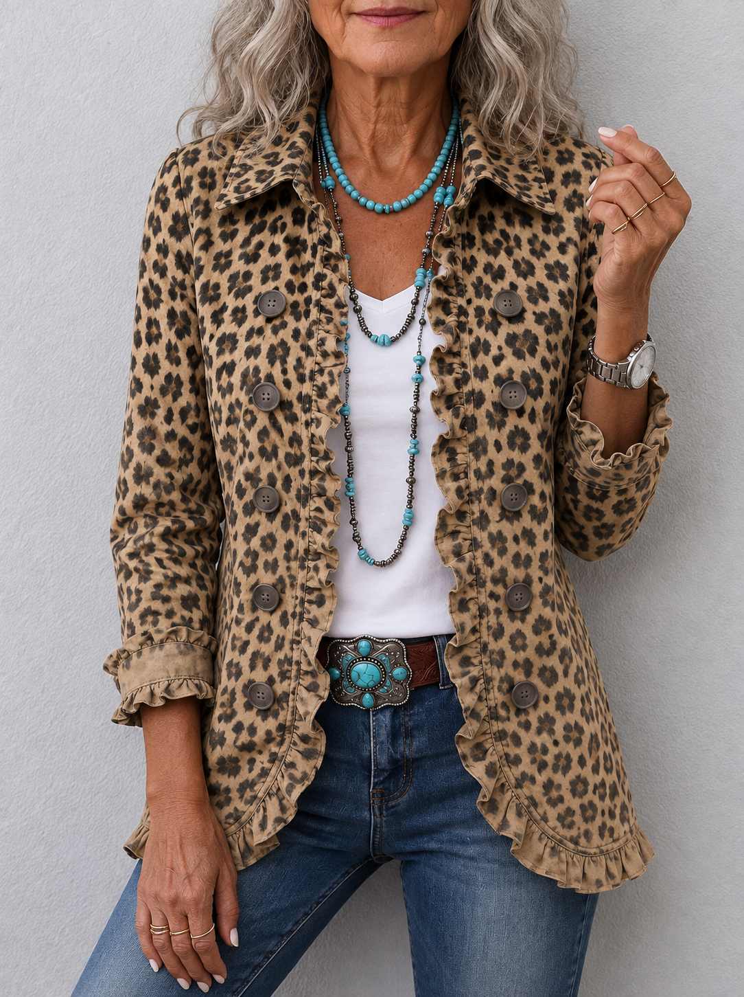 Tawny worn by customer