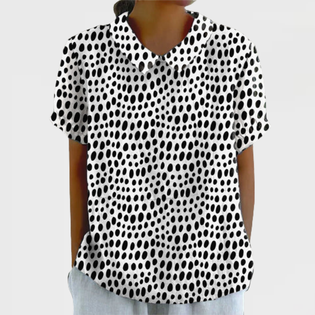 Ivona™ | Polka Dot Print Shirt