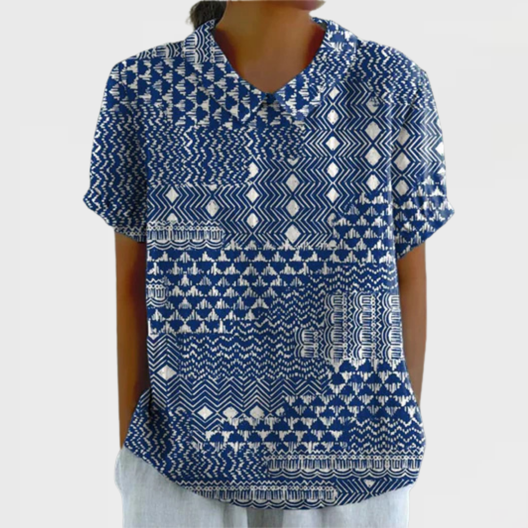 Eirwen™ | Tribal Print Shirt