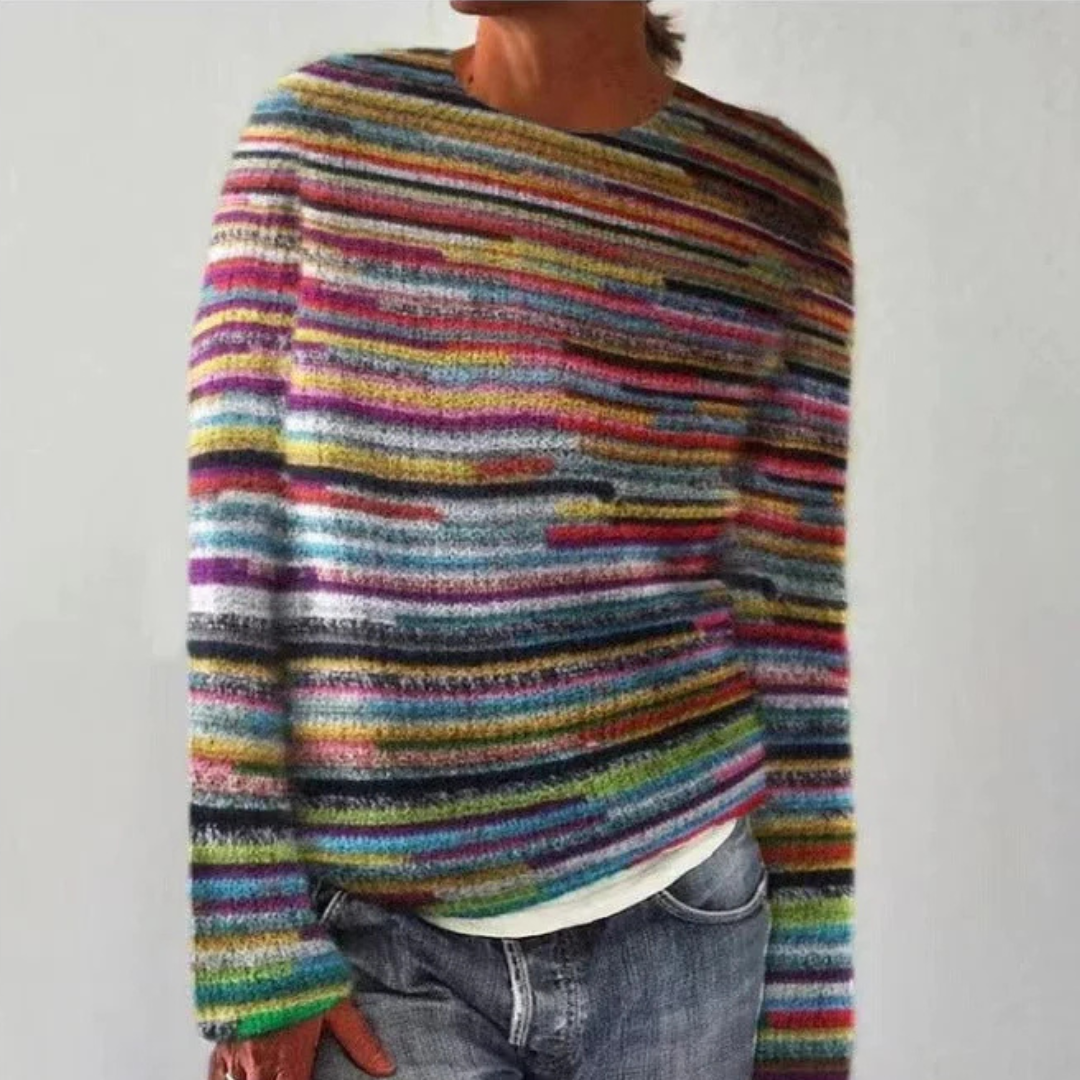 Moselle™ | Striped Crewneck Sweater