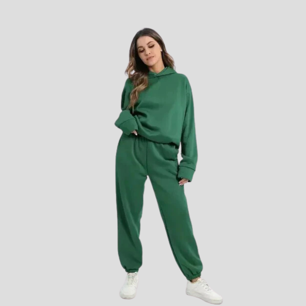 Women's Hoodie and Jogger Set Relaxed Lounge Wear