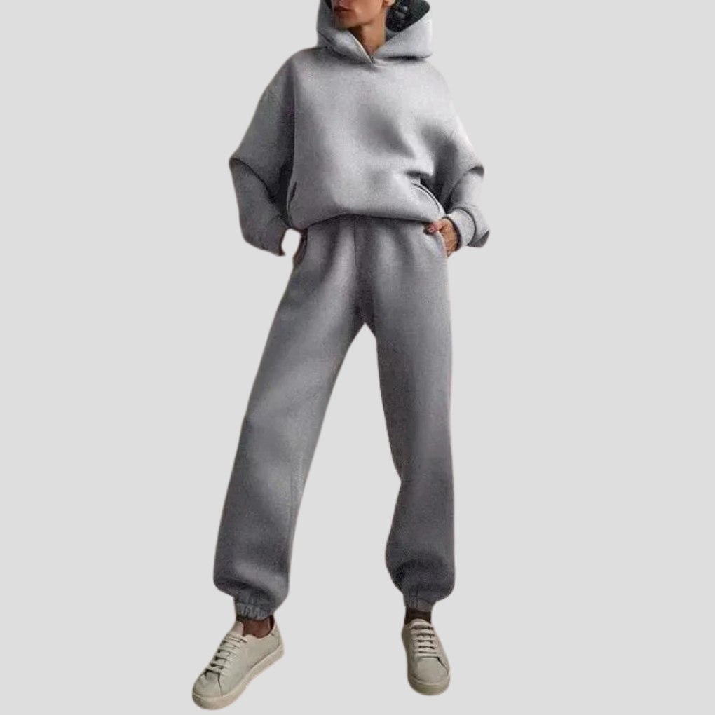 Women's Hoodie and Jogger Set Relaxed Lounge Wear