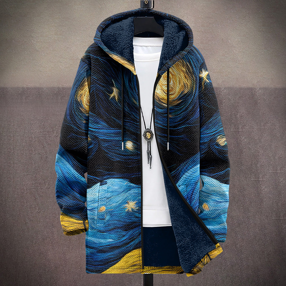 Twilara™ | Art-Inspired Zip-Up Hoodie Cardigan