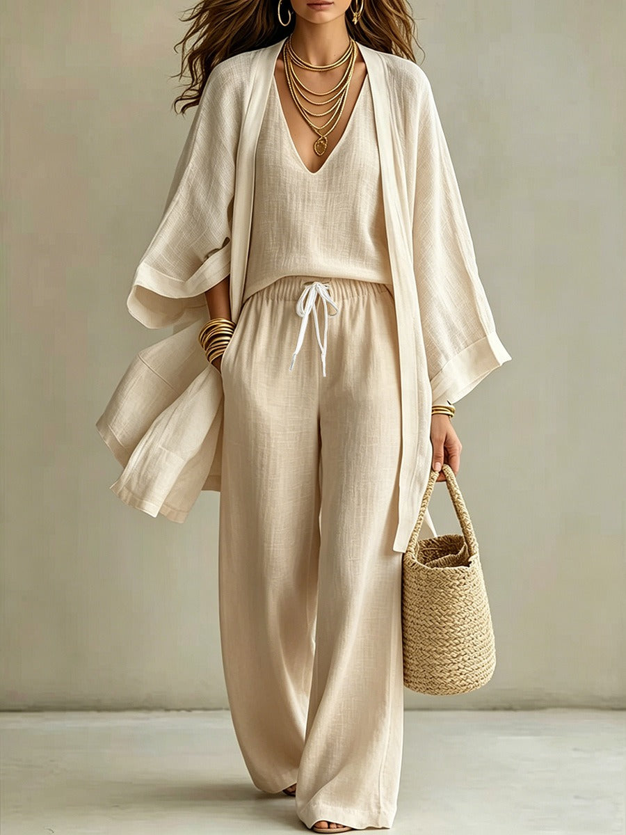 Dahlia™ | 3-Piece Open-Front Set