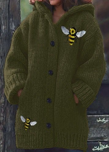 Vespera™ | Retro Hooded Cardigan
