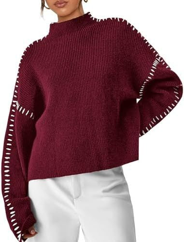 Merritt™ | Oversized Whipstitch Sweater