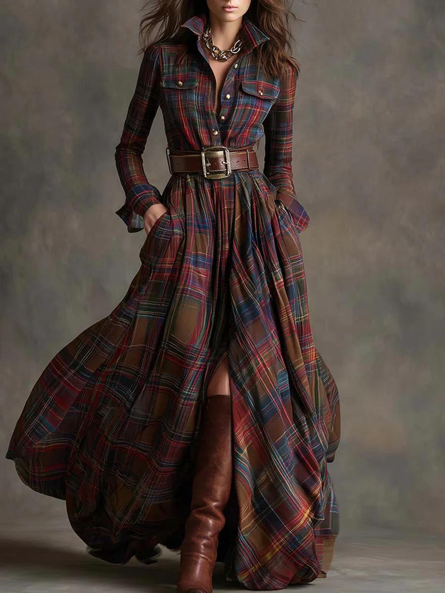 Paisley™ | Belted Shirt Dress