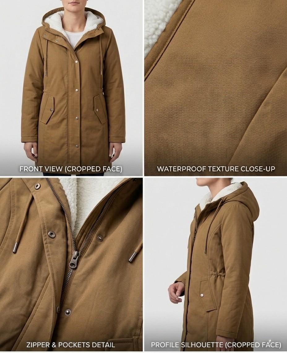 Rosamund™ | Cozy Hooded Weatherproof Coat