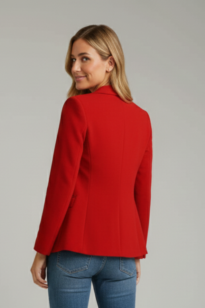 Rexelle™ | Blazer with Notched Lapel and Single Button