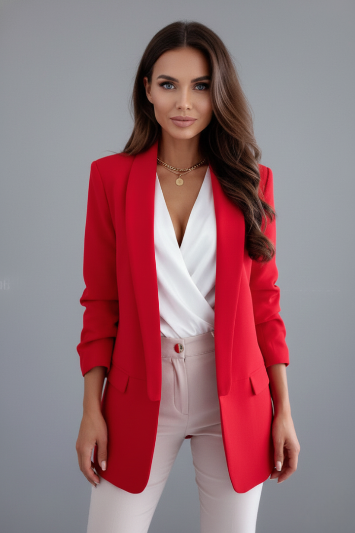 Isadora™ | Wrap Collar Blazer
